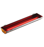საუნის ინფრაწითელი  გამათბობელი Sentiotec, DIR-1300-R 1300W შავი შუშით (DIR-1300-R) - Image 2
