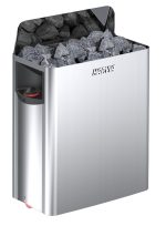 საუნის ელექტრო ღუმელი  Harvia The Wall SW60 Steel 6kW მართვით (HSW600400)